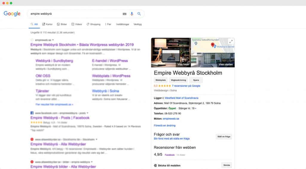 google my business