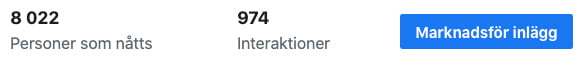 marknadsför nu knapp facebook