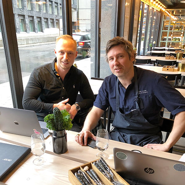 restaurang hemsida möte