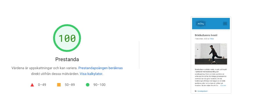 Pagespeed insights påverkar din Wordpress SEO