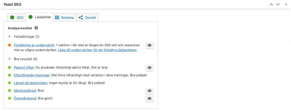 Wordpress Yoast SEO