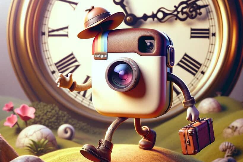 Illustration som visar bästa tiden att posta på Instagram