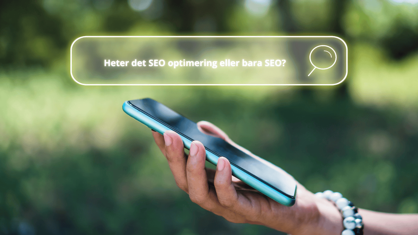 söker på SEO optimering