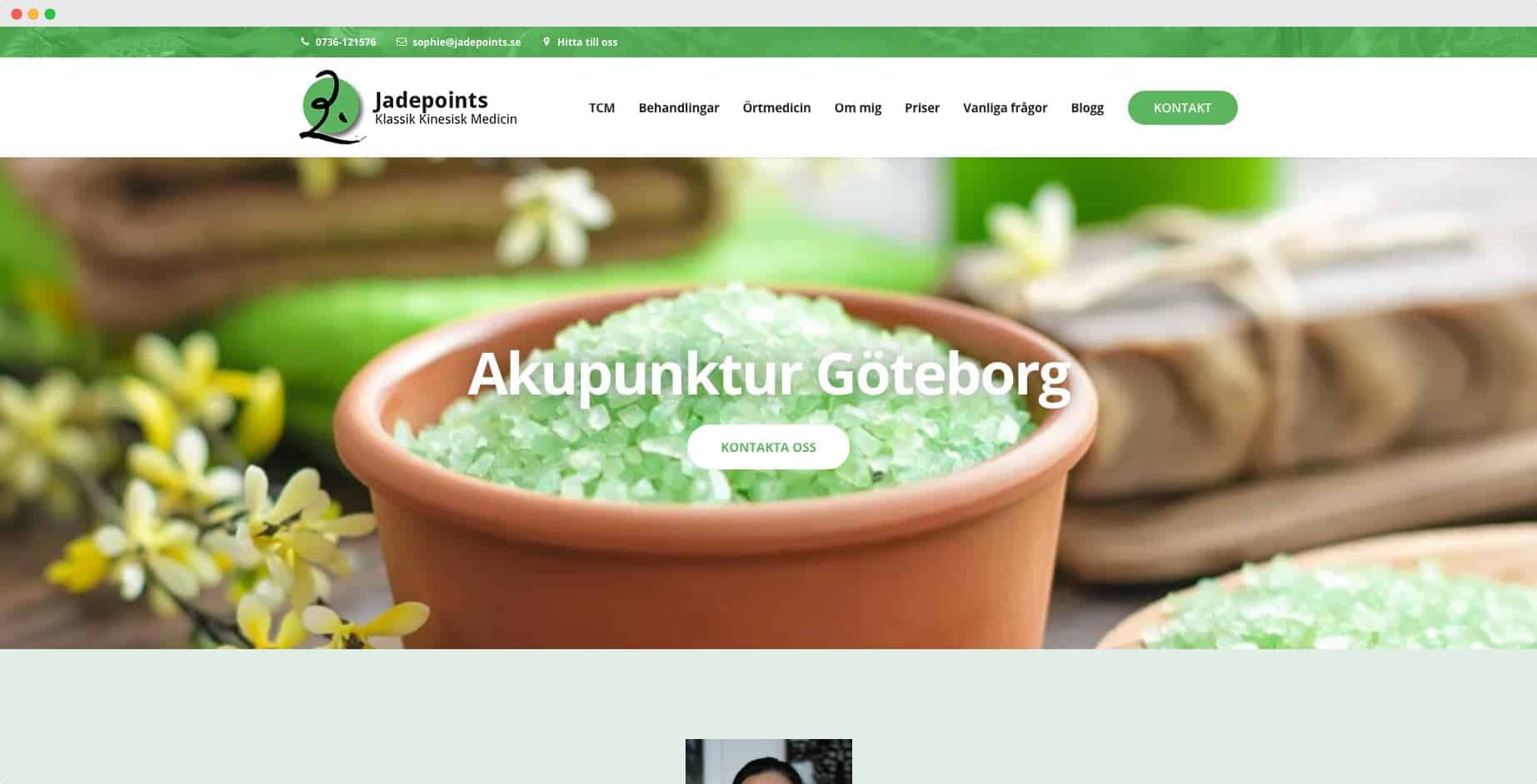 Akupunkturklinik hemsida