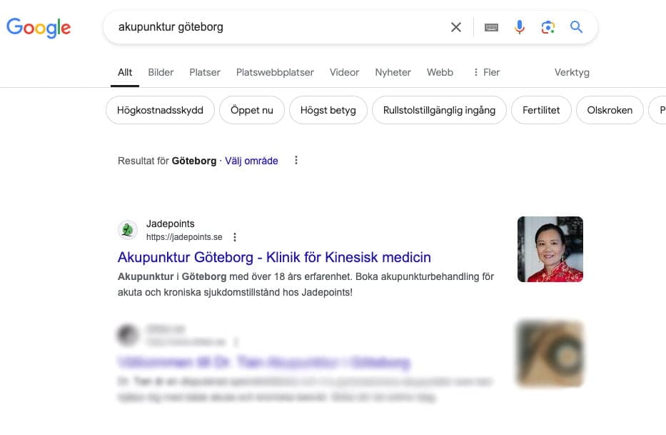 Att ranka nummer 1 på Google